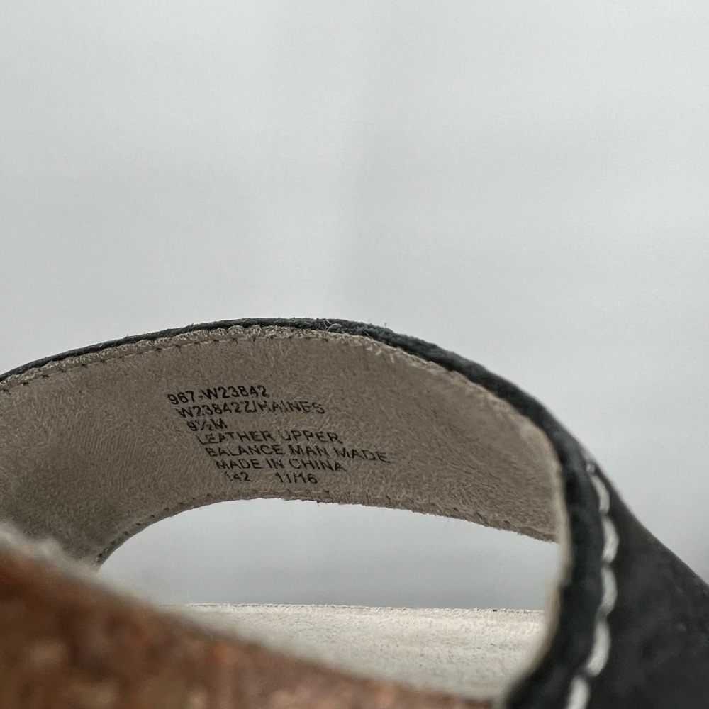 White Mountain NEW Wedge Sandal Ladies Size 9 1/2M - Picture 6 of 7